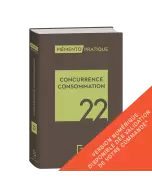 Mémento Concurrence Consommation 2022