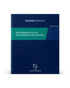 RESPONSABILITÉ CIVILE DES DIRIGEANTS DE SOCIÉTÉS
