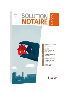  LIVRE BLANC - La loi Élan : impacts sur la pratique notariale 