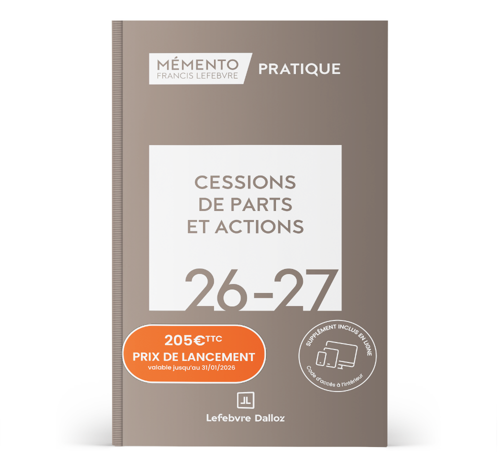 Mémento Cessions De Parts Et Actions