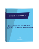Bien utiliser les articles 6 et 7 de la DEDH devant les tribunaux