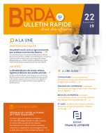 bulletin rapide droit des affaires
