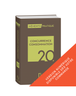 Mémento concurrence consommation