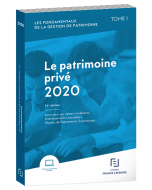 Le patrimoine privé 2020