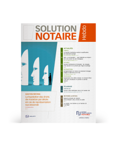 Solution Notaire Hebdo