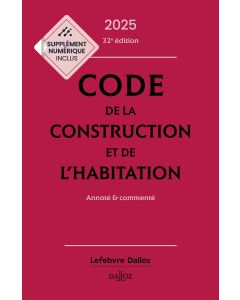 Code de la construction et de l'habitation 2025