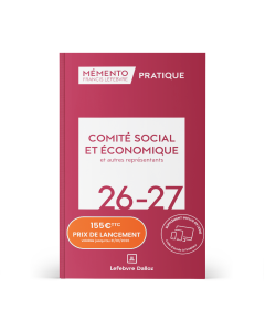 Mémento Comité social et économique et autres représentants du personnel 2026-2027