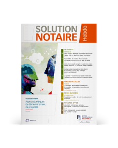 solution notaire hebdo