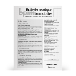 Bulletin pratique immobilier