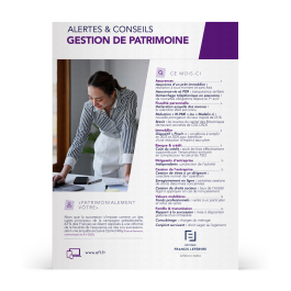 Alertes et Conseils Gestion de Patrimoine