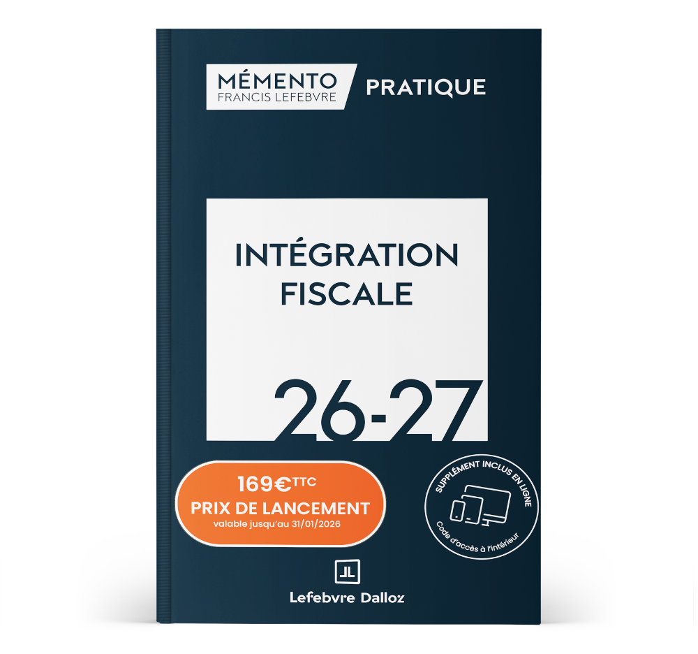 Mémento Intégration fiscale 2026-2027