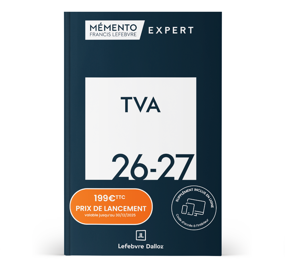 Mémento TVA 2026-2027